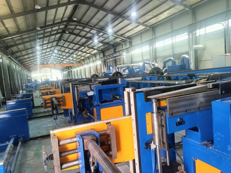 Auto Spray Paint Line — Steel Pipe Coating Machine In Line — workshop photo 1