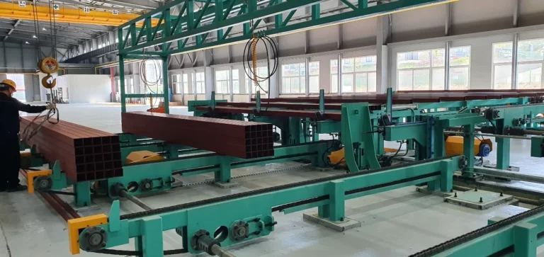 Auto Spray Paint Line — Steel Pipe Coating Machine In Line — workshop photo 2