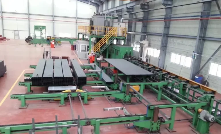 Auto Spray Paint Line — Steel Pipe Coating Machine In Line — workshop photo 6