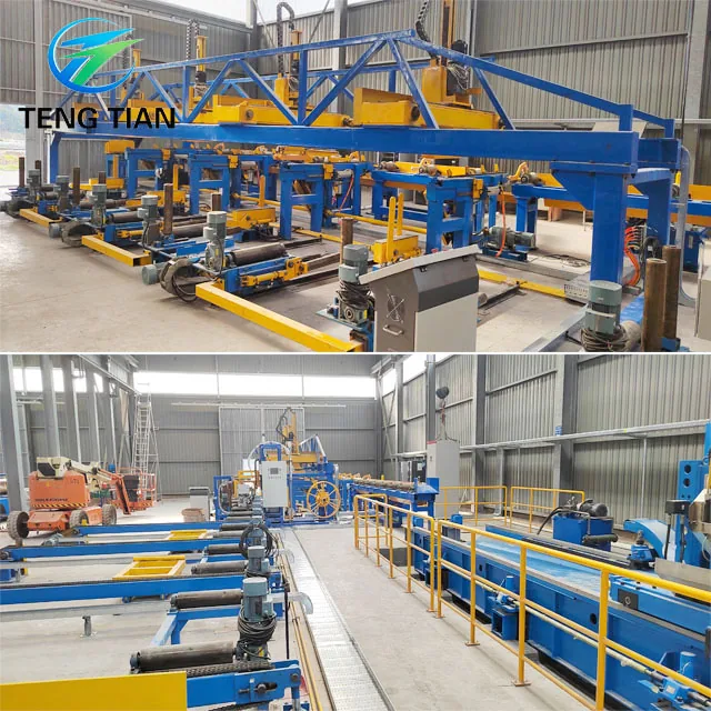 PLC Automatic Tube Mill for Round and Square Pipe — workshop photo 5