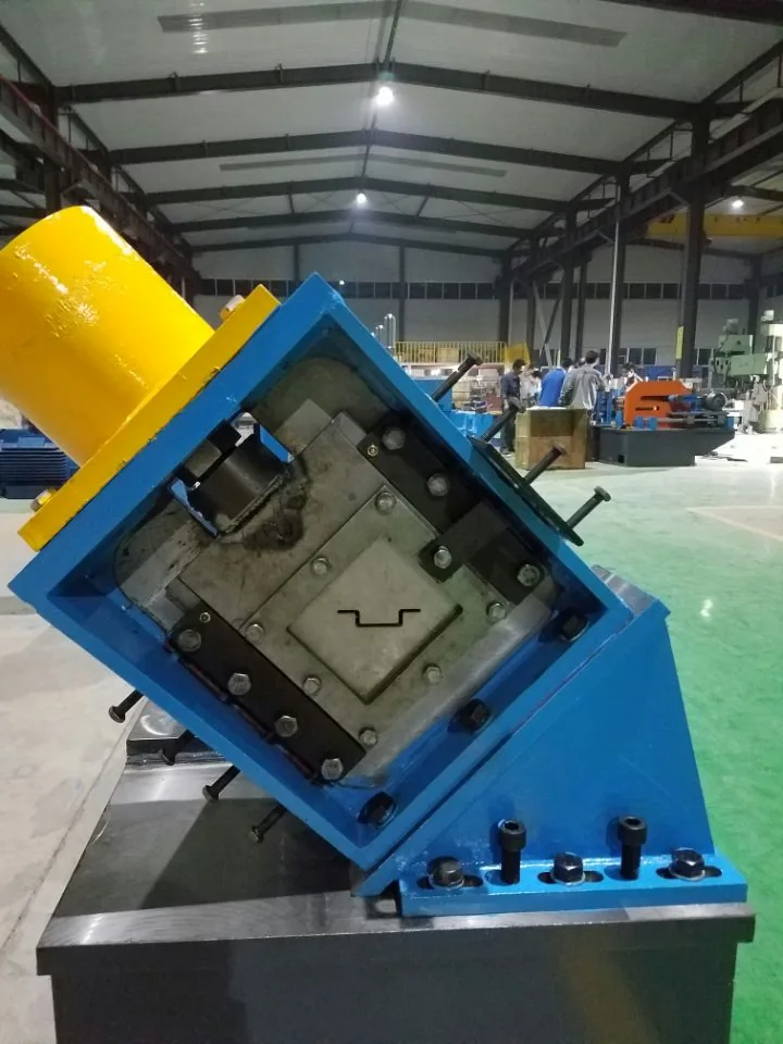CZ Purlin Roll Forming Machine — Both Sections, One Tooling — workshop photo 5