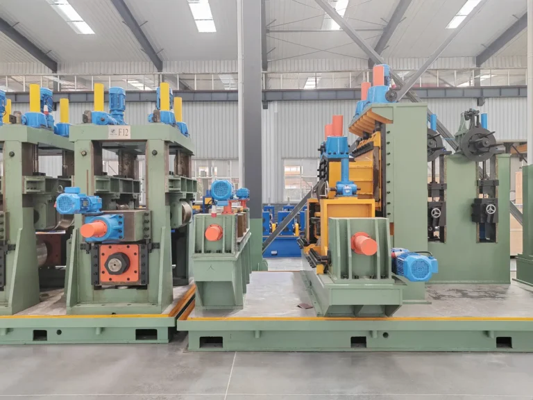 Heavy square tube mill stand