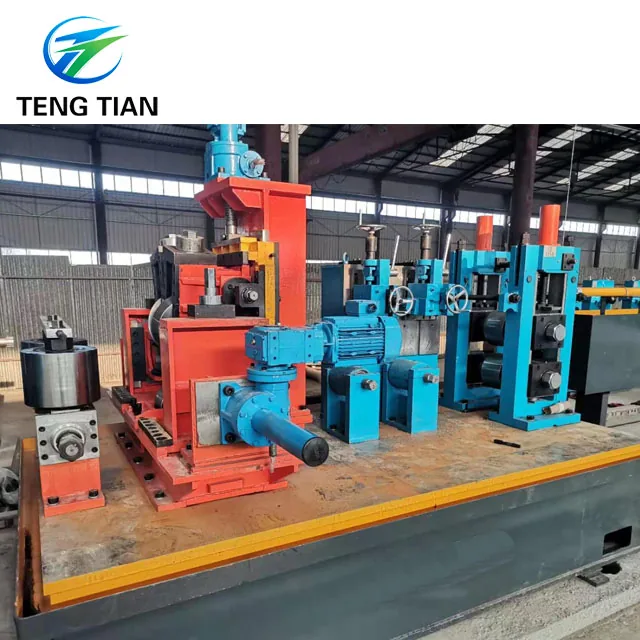 HG165 line entry section with the shear and welder