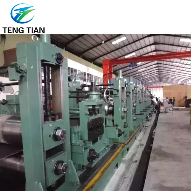 Green-framed HG426 tube mill line down the shop