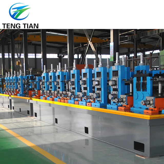HG76 tube mill line in the assembly bay