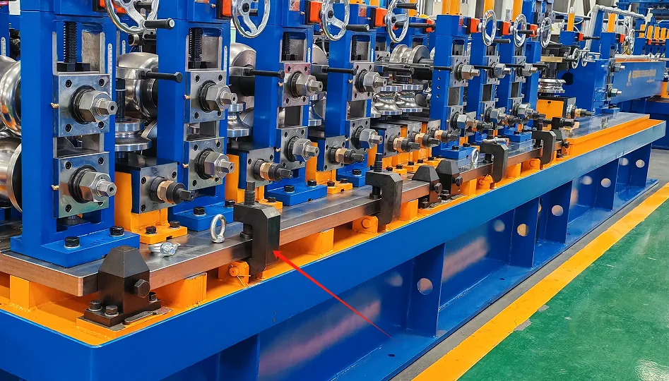 PLC Automatic Tube Mill for Round and Square Pipe