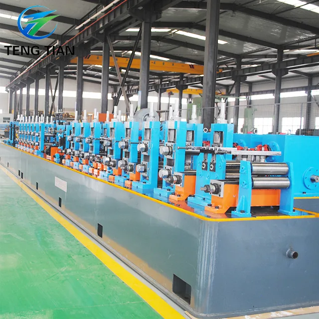 HG89 tube mill line in the shop, full length