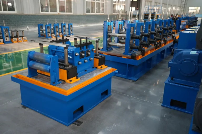 Tube mill forming section